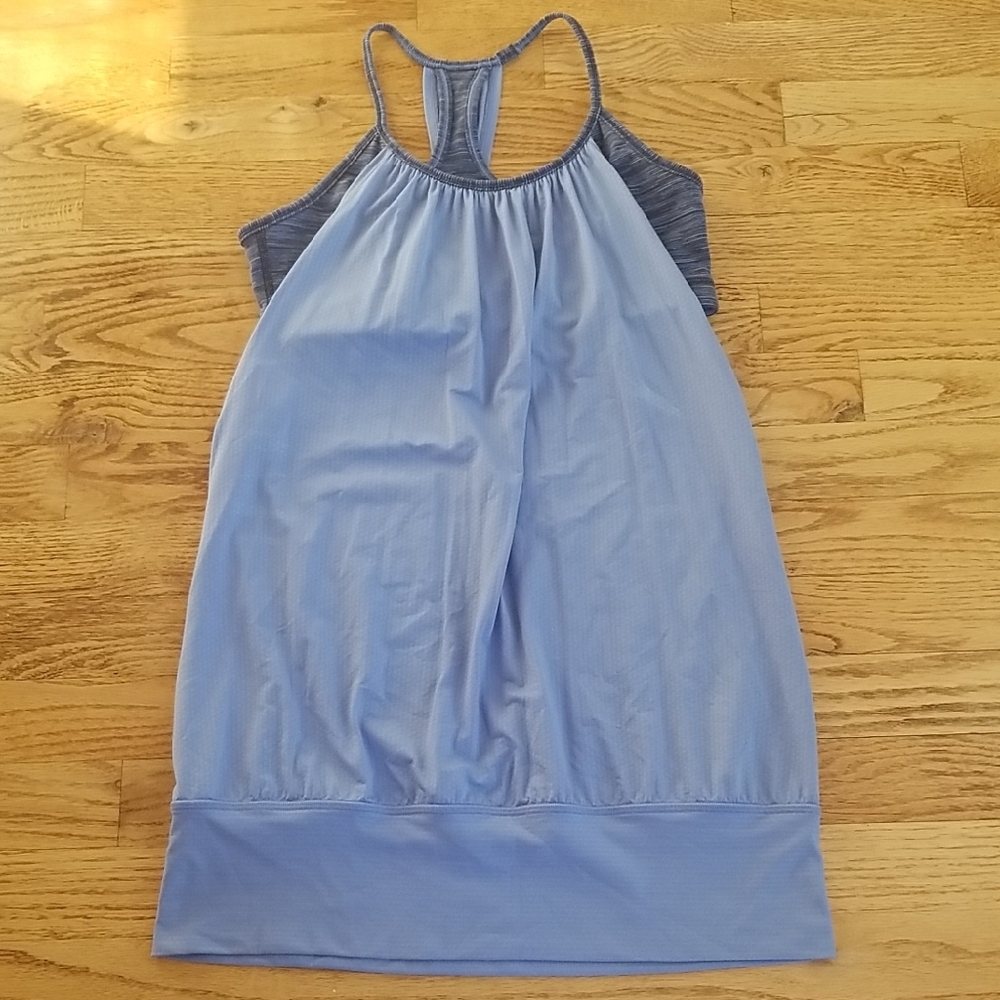 (6) lululemon athletica No Limits Racerback Tank Top Running Gym Athleticwear